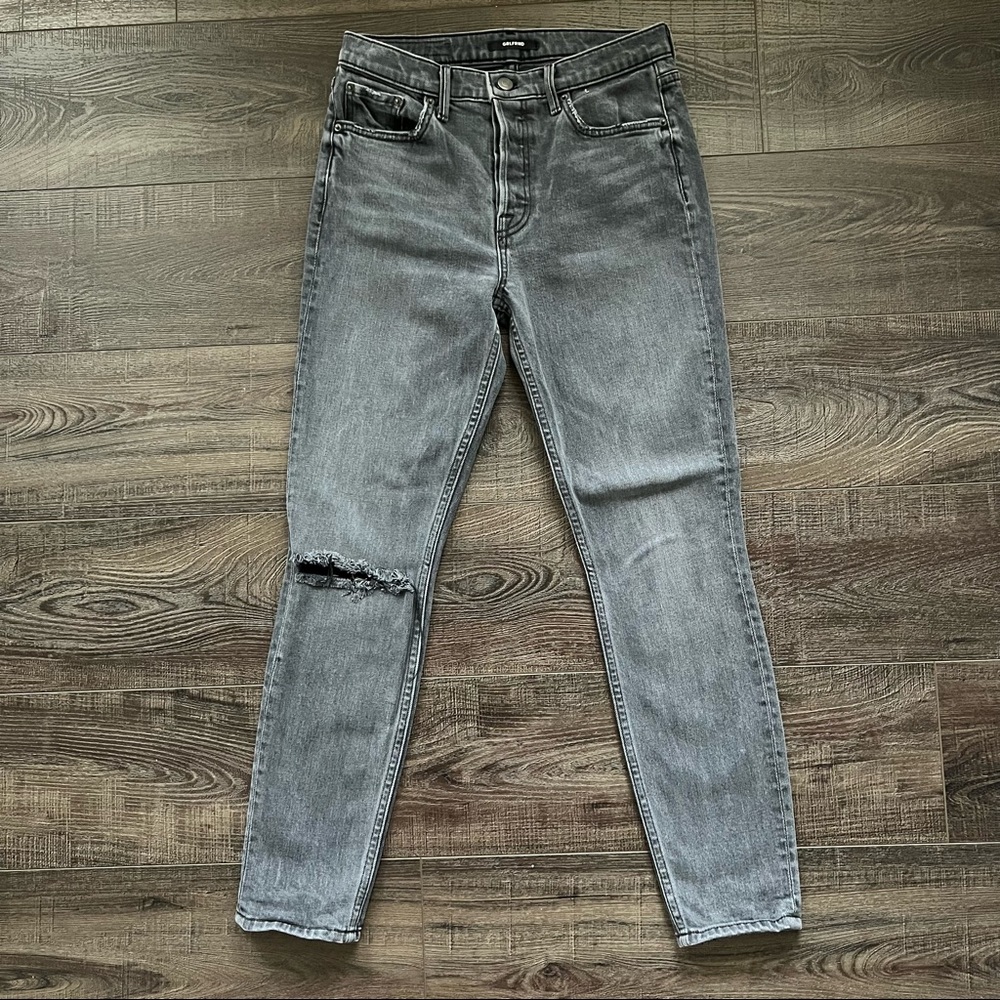 Grlfrnd Karolina High-Rise Skinny Jeans in‎ Black